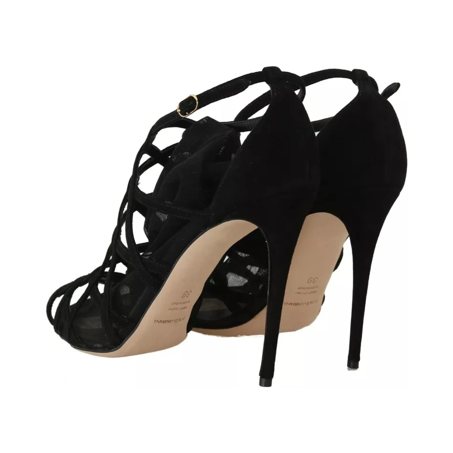 Black Suede Stilettos Booties Socks Shoes