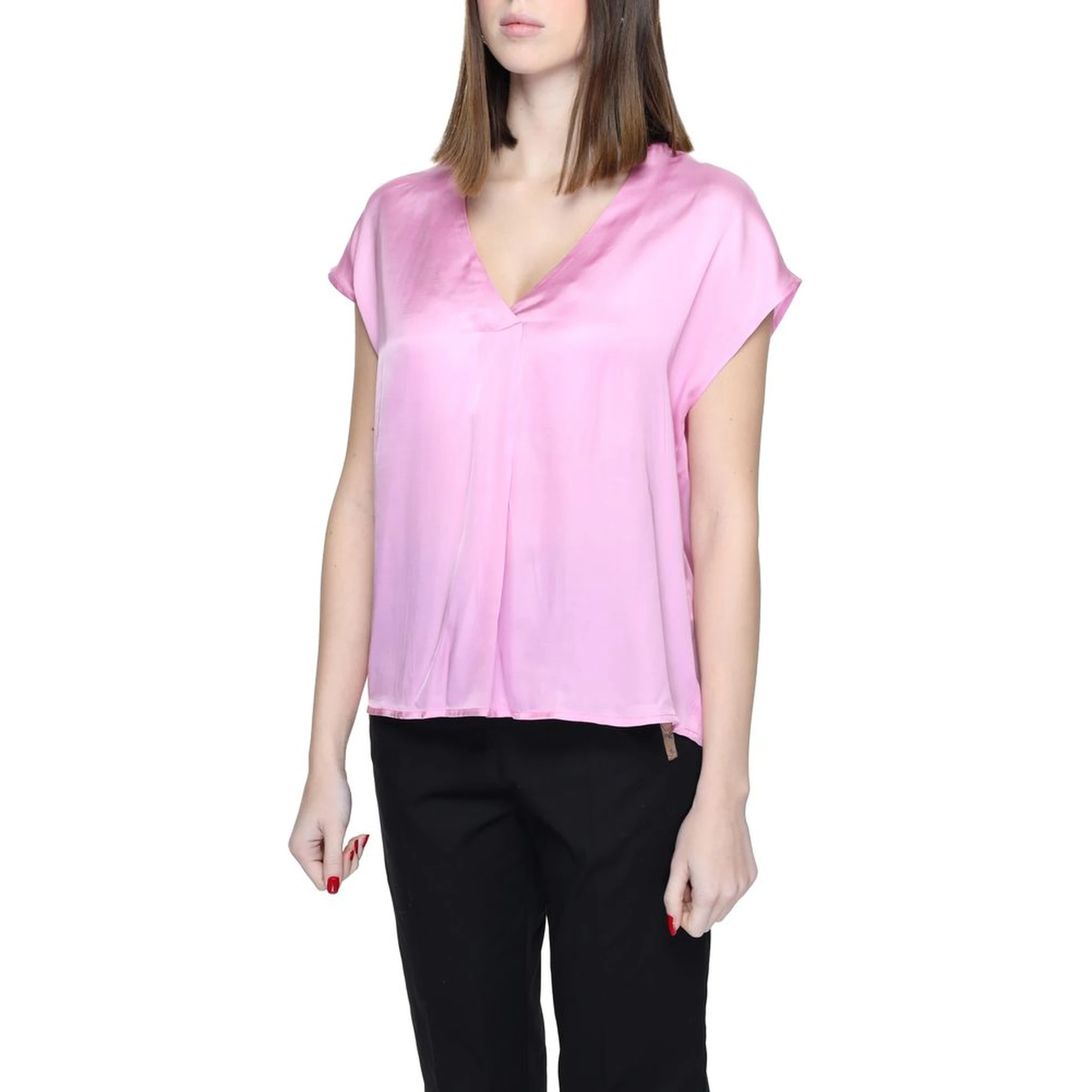 Multicolor Viscose Blouse