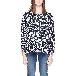 Blue Viscose Blouse