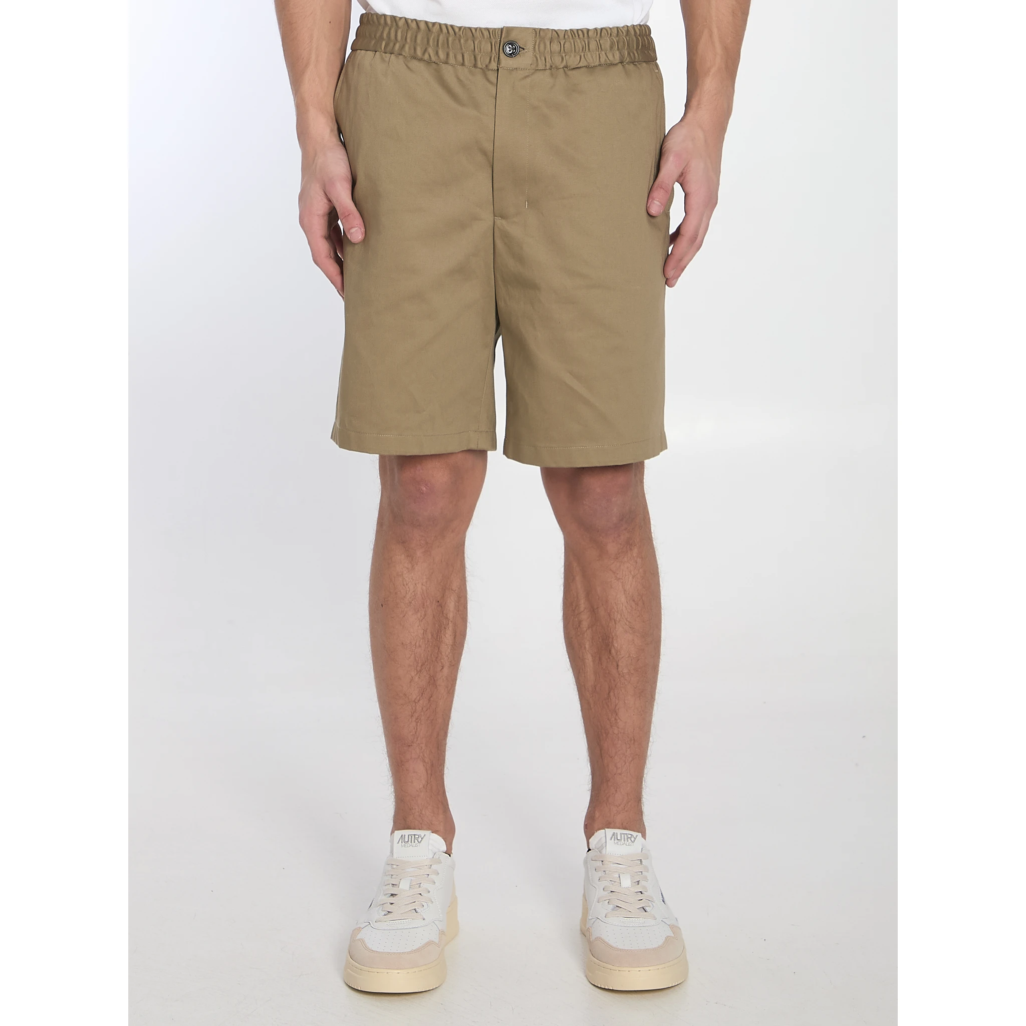 Cotton bermuda shorts