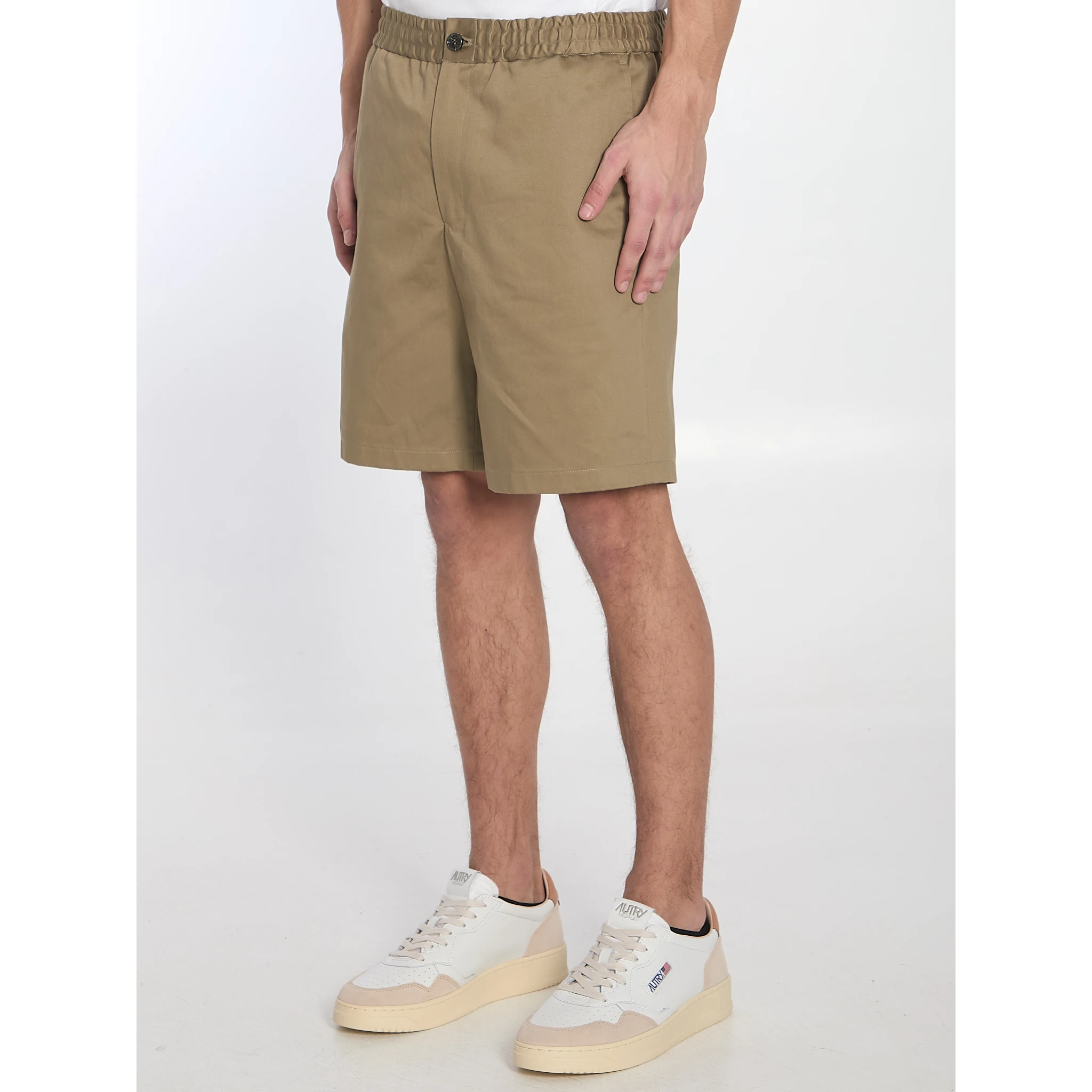Cotton bermuda shorts