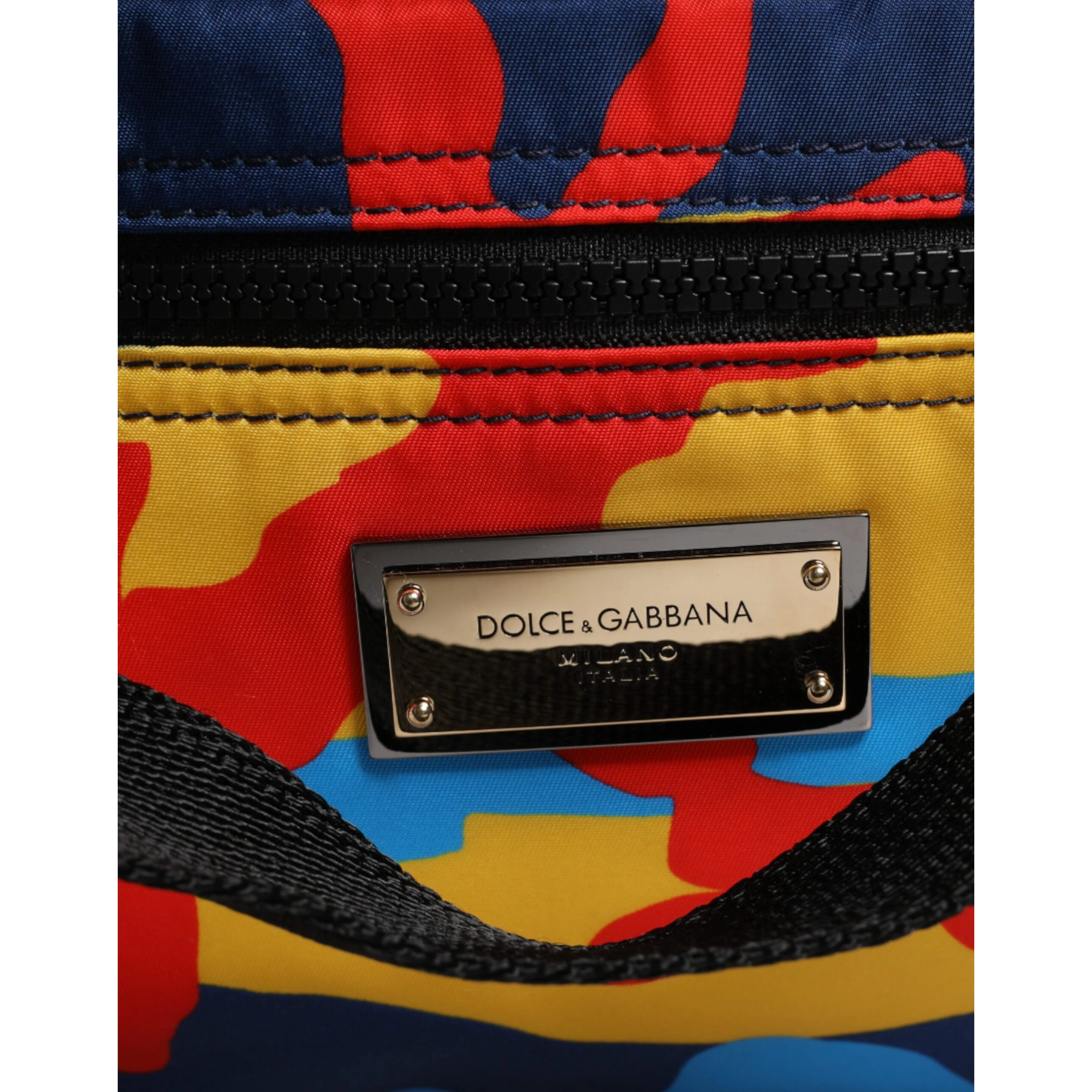 Multicolor Camouflage Nylon Shopping Tote Bag