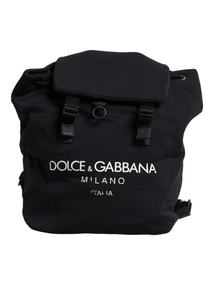Black Neoprene Nylon DG Logo School Backpack Bag alternative