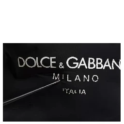 Black Neoprene Nylon DG Logo School Backpack Bag