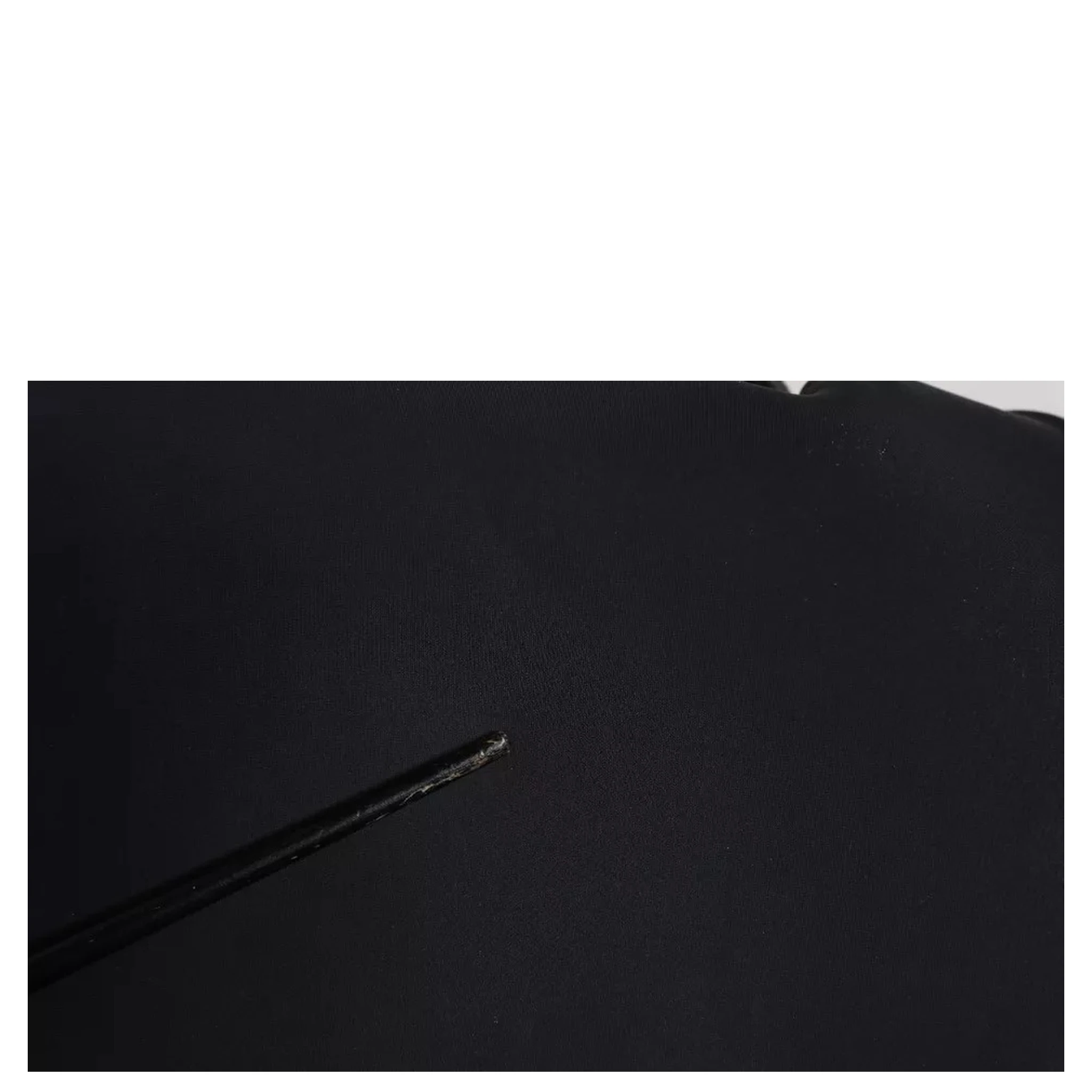 Black Neoprene Nylon DG Logo School Backpack Bag