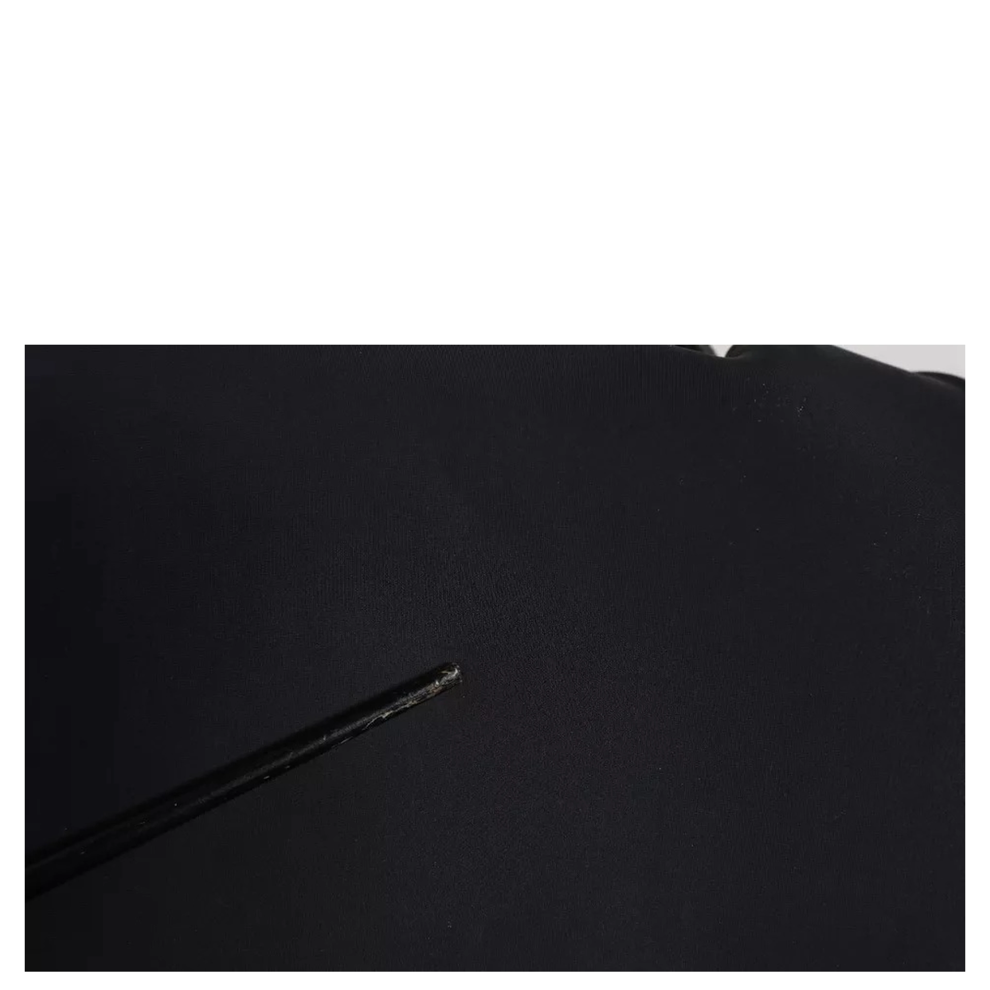 Black Neoprene Nylon DG Logo School Backpack Bag