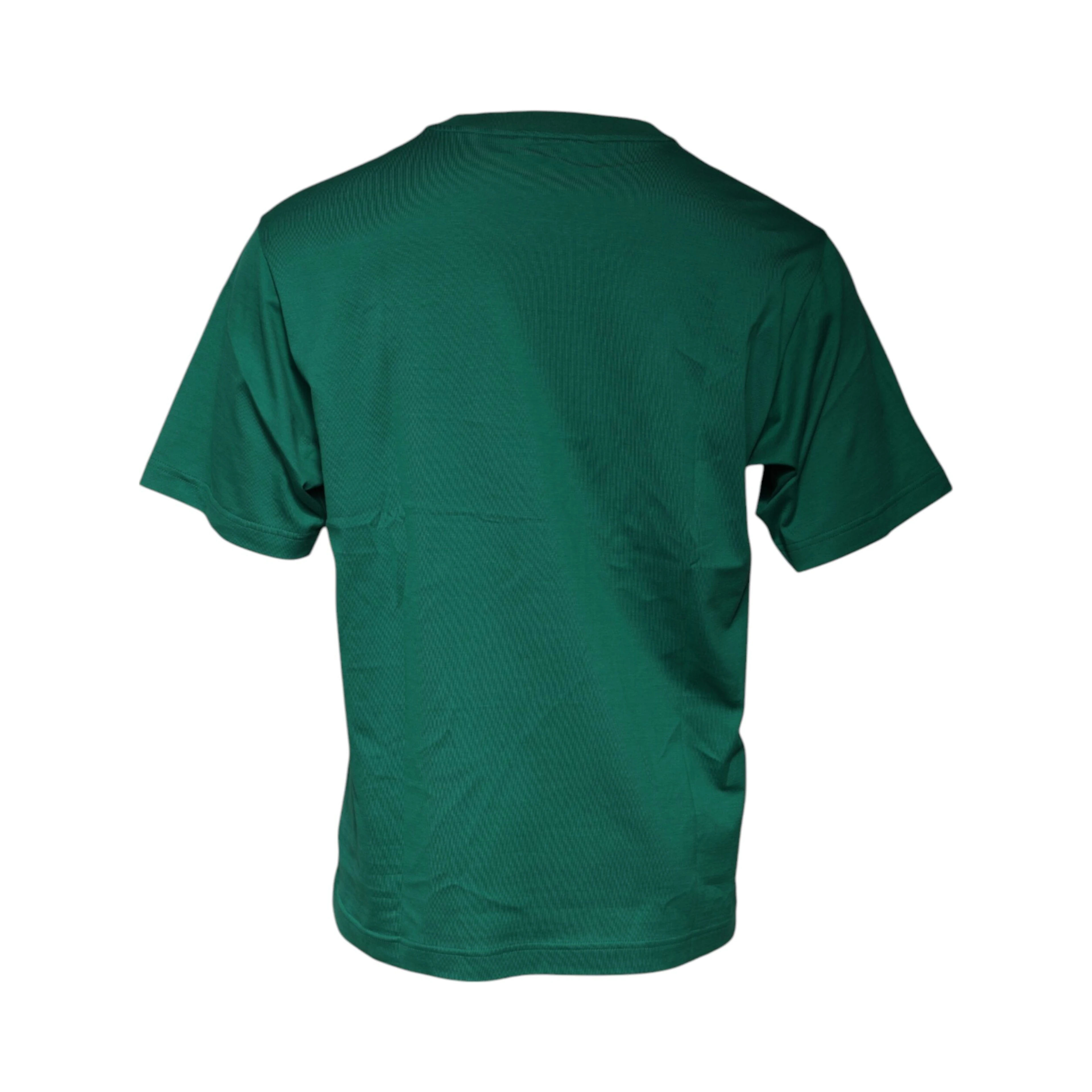 Green Logo Crew Neck Short Sleeves T-shirt