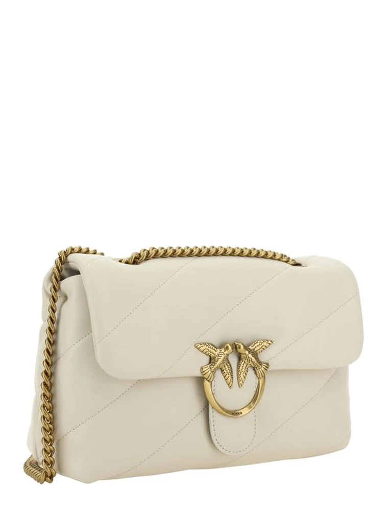 White Calf Leather Bos Taurus Shoulder Bag alternative