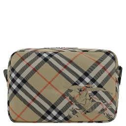 Beige Polyester Shoulder Bag