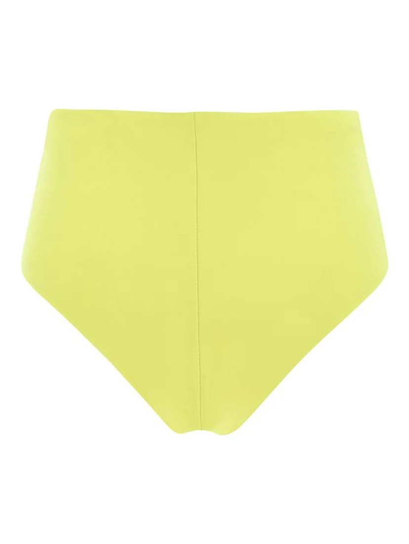 Yellow Polyamide Swim Briefs