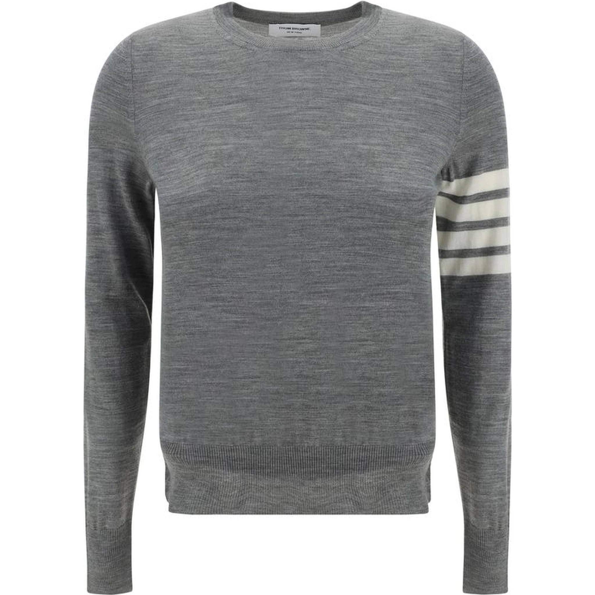 Gray Fleece Wool Sweatshirt