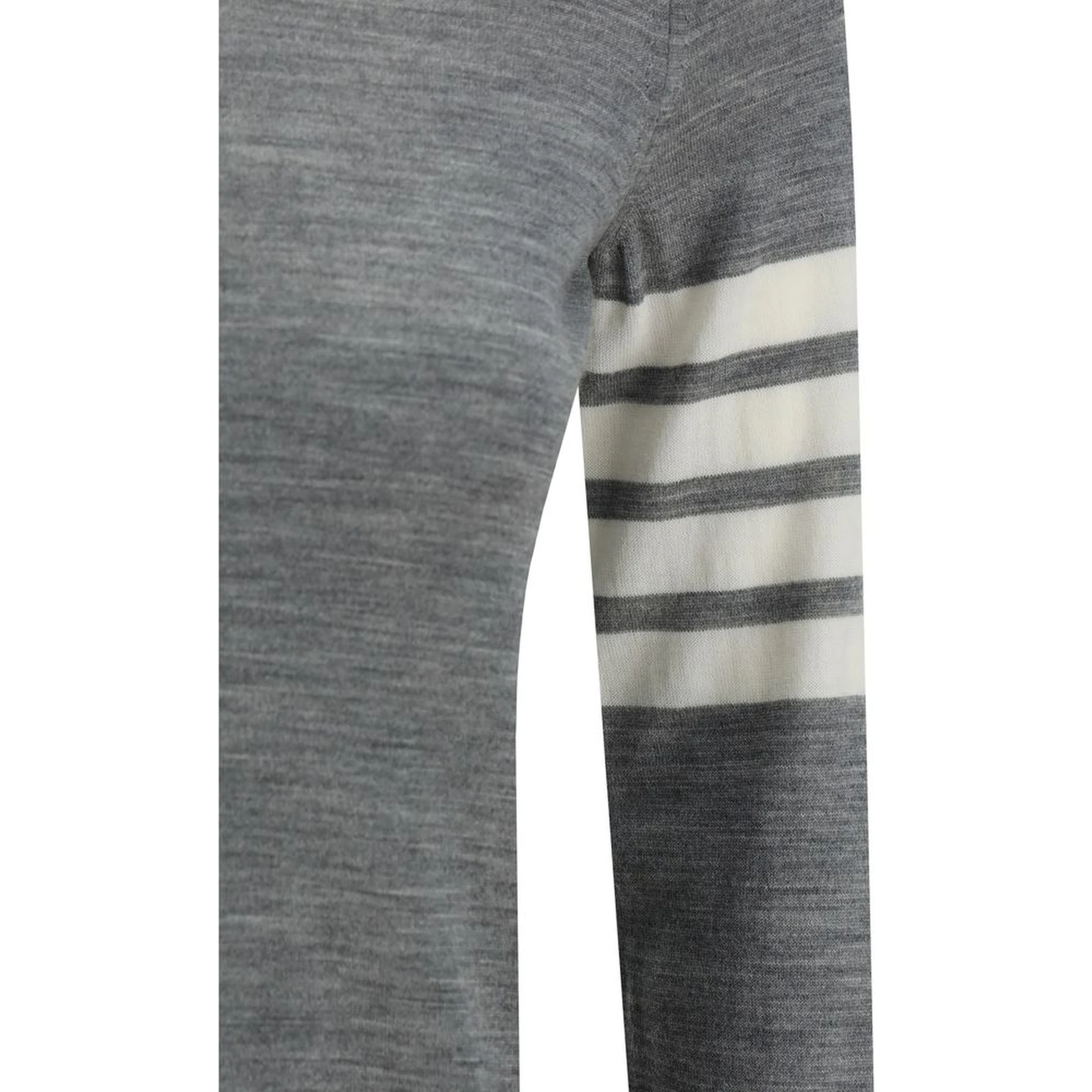 Gray Fleece Wool Sweatshirt