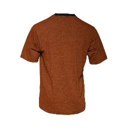 Brown DG Logo Polyester Crew Neck T-shirt