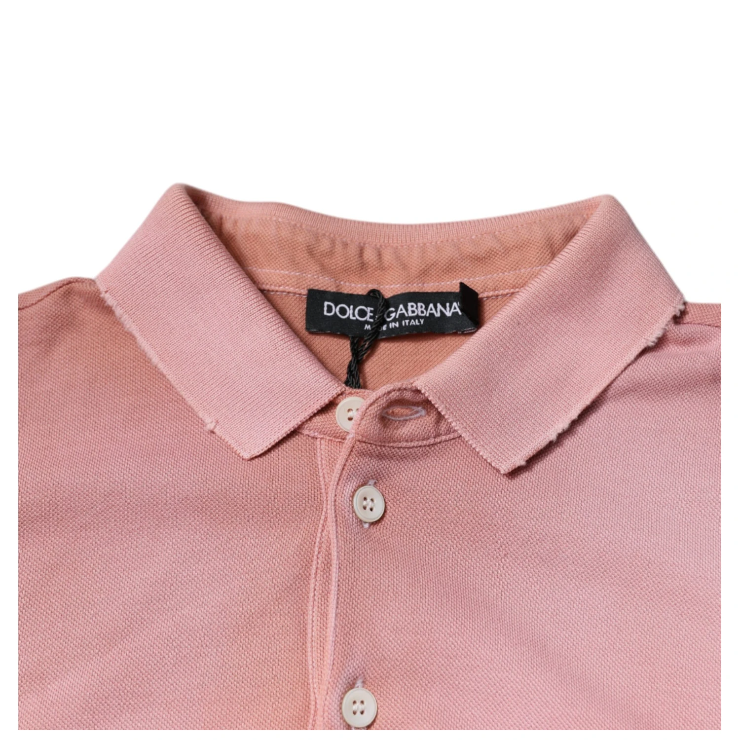Pink Crown Collared Short Sleeve Polo T-shirt
