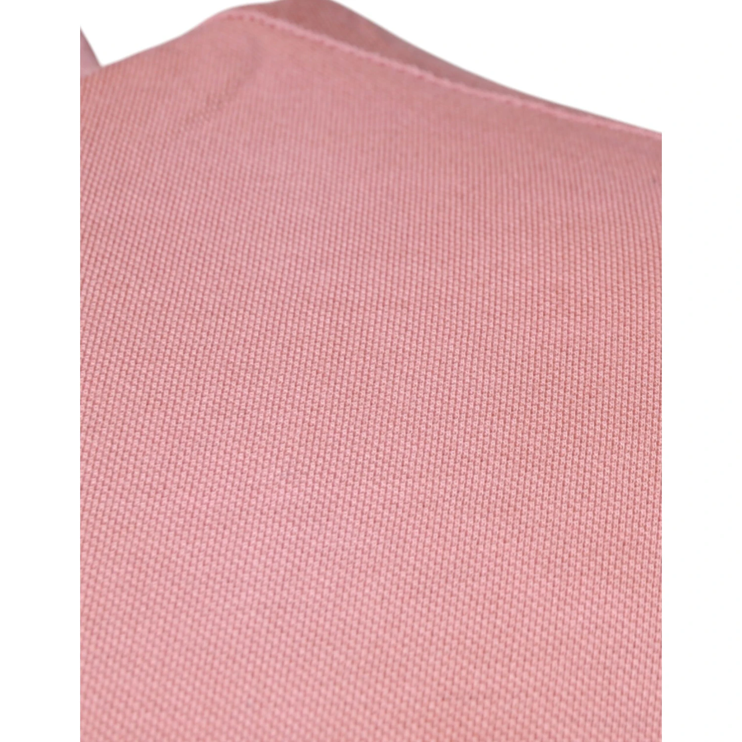 Pink Crown Collared Short Sleeve Polo T-shirt