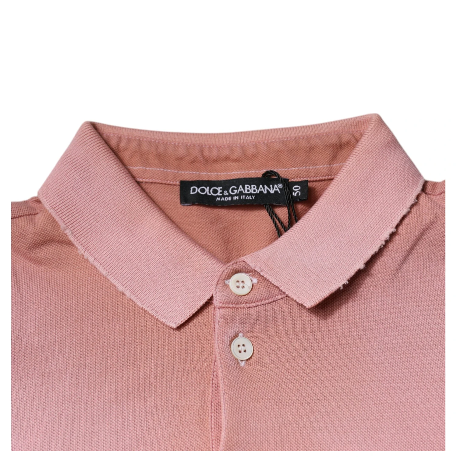 Pink Crown Collared Short Sleeve Polo T-shirt
