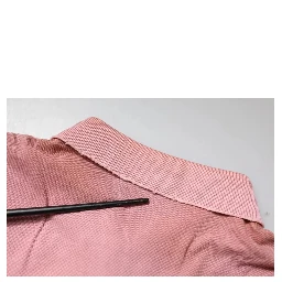 Pink Crown Collared Short Sleeve Polo T-shirt