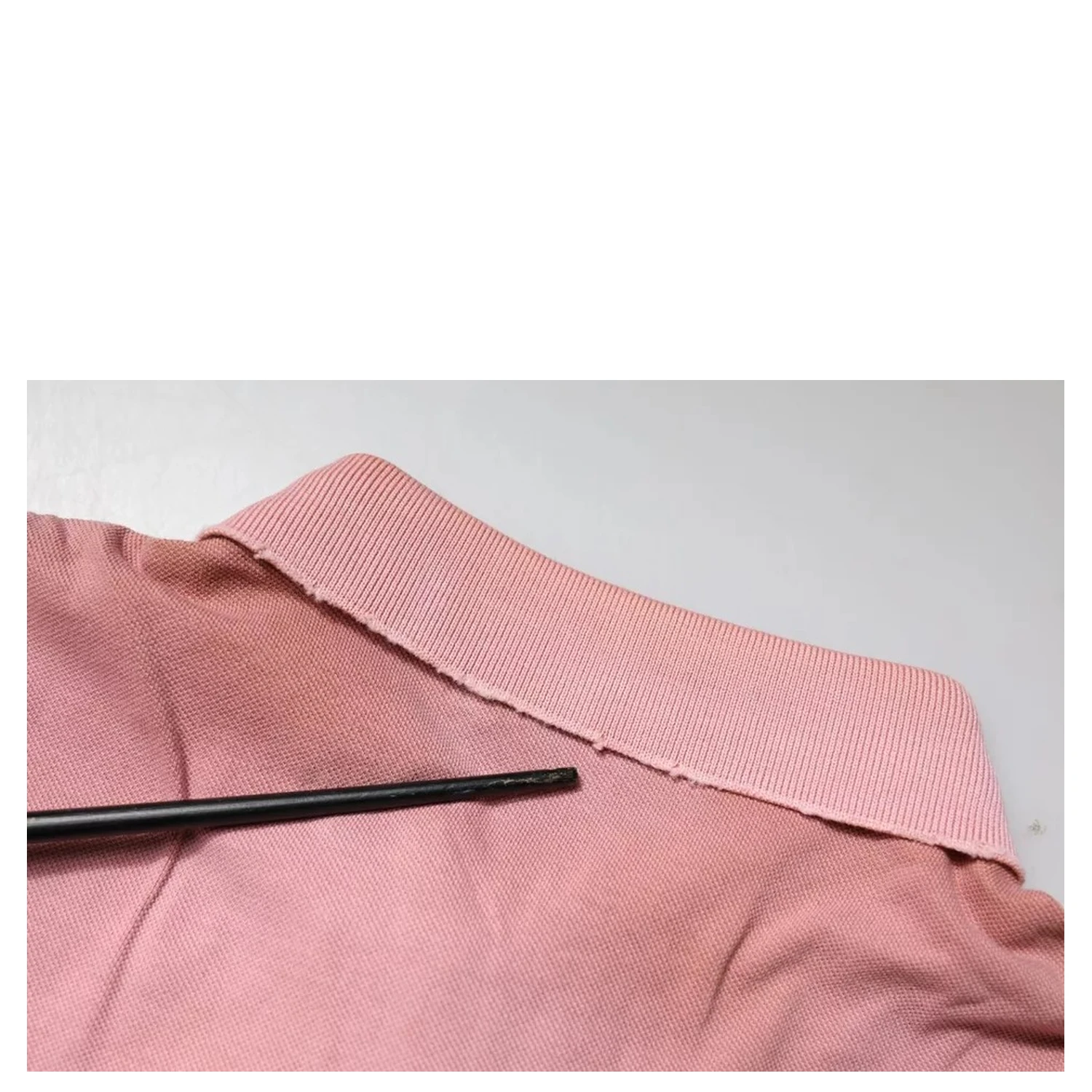 Pink Crown Collared Short Sleeve Polo T-shirt