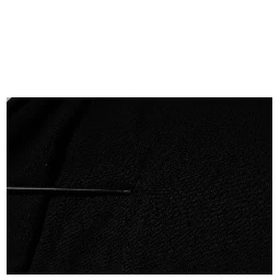 Black Logo Wool Crew Neck Pullover Sweater
