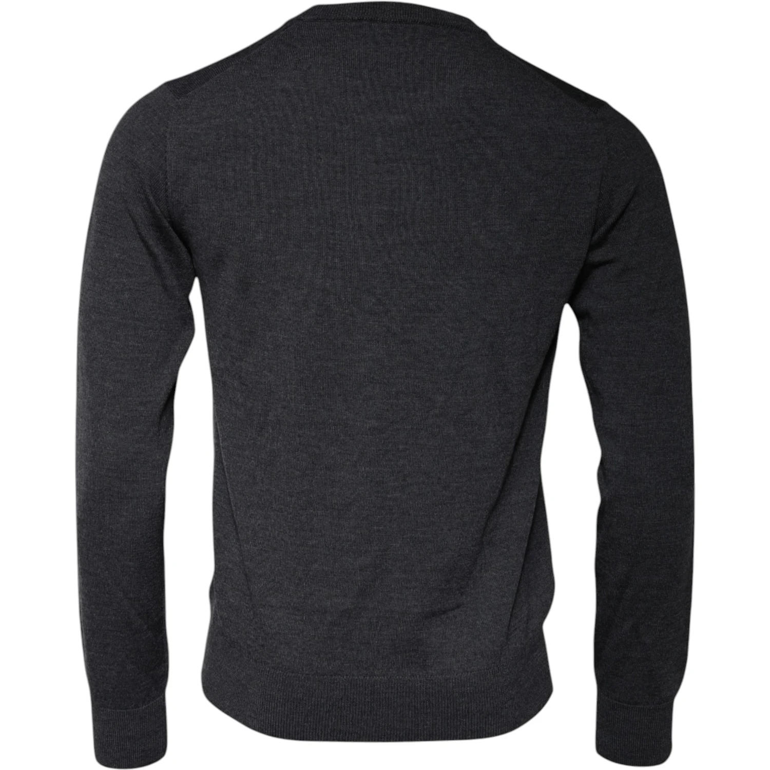 Dark Gray DG Logo Crew Neck Pullover Sweater