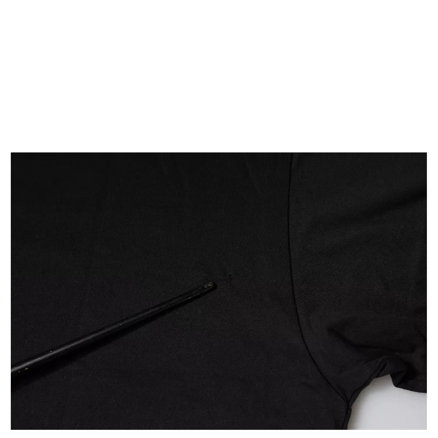 Black Logo Print Cotton Short Sleeves T-shirt