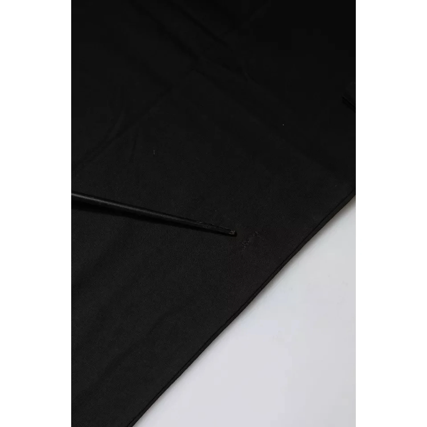 Black Logo Print Cotton Short Sleeves T-shirt