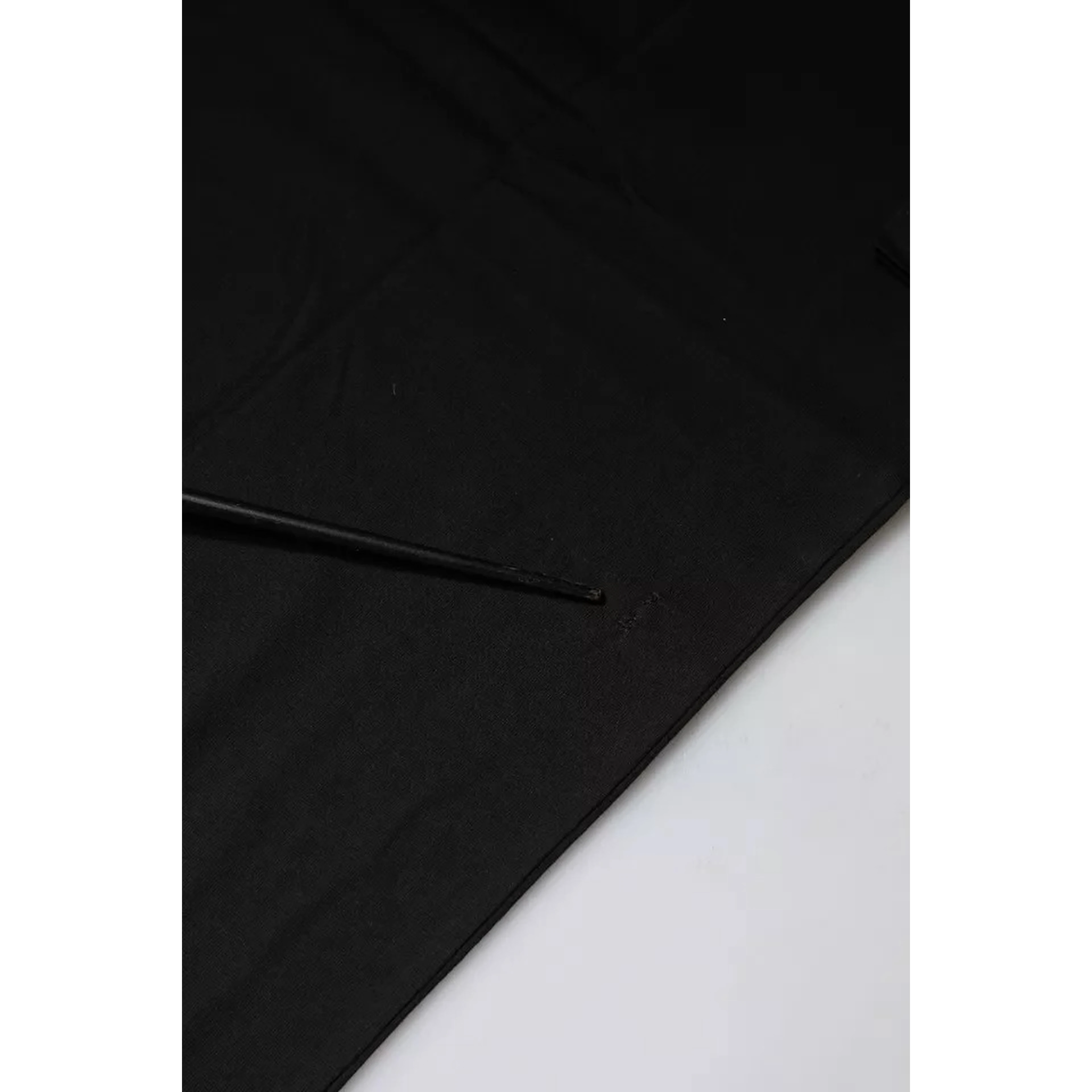 Black Logo Print Cotton Short Sleeves T-shirt