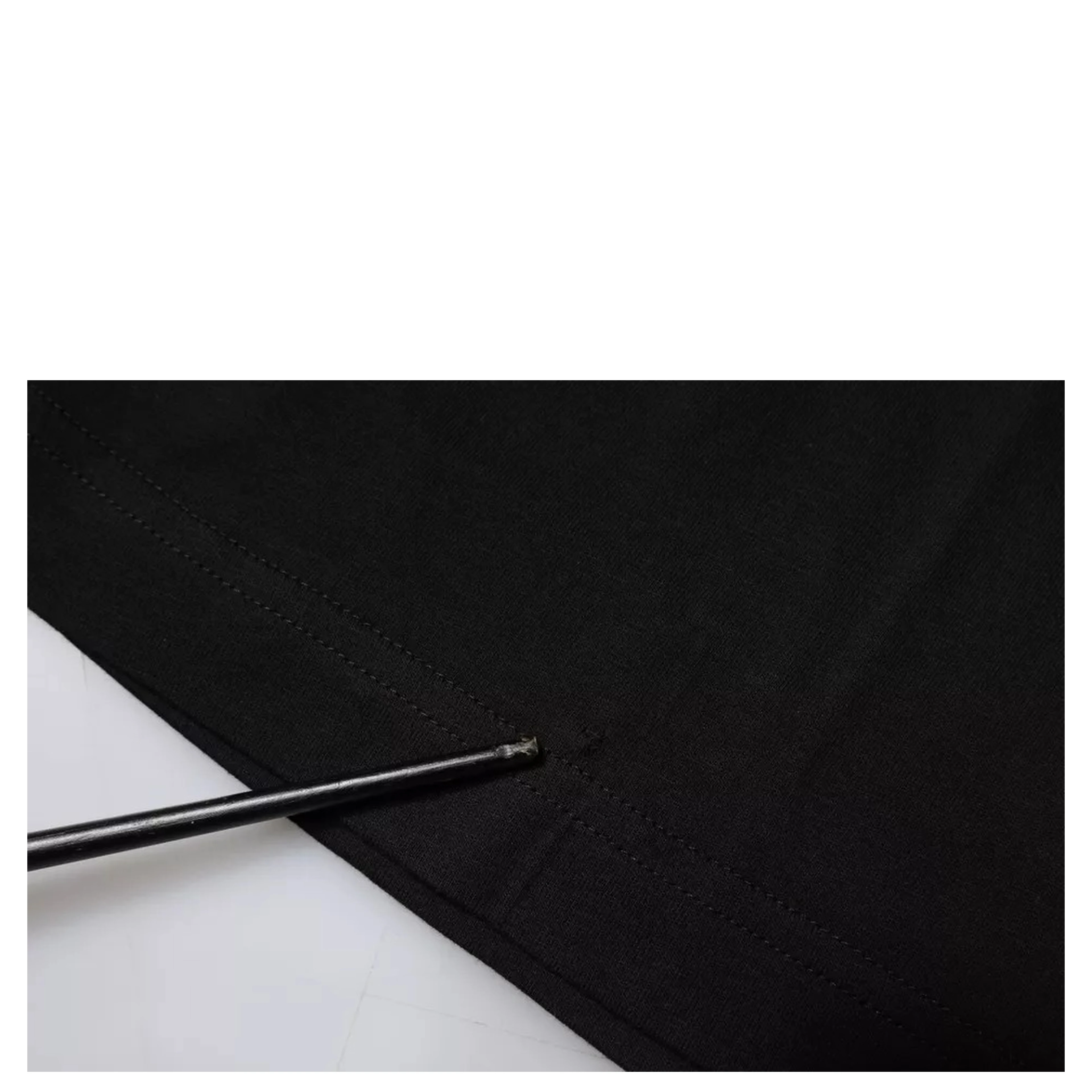Black Logo Print Cotton Short Sleeves T-shirt