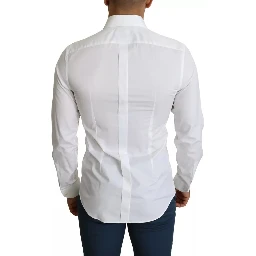 White Formal Tuxedo Dress GOLD Shirt