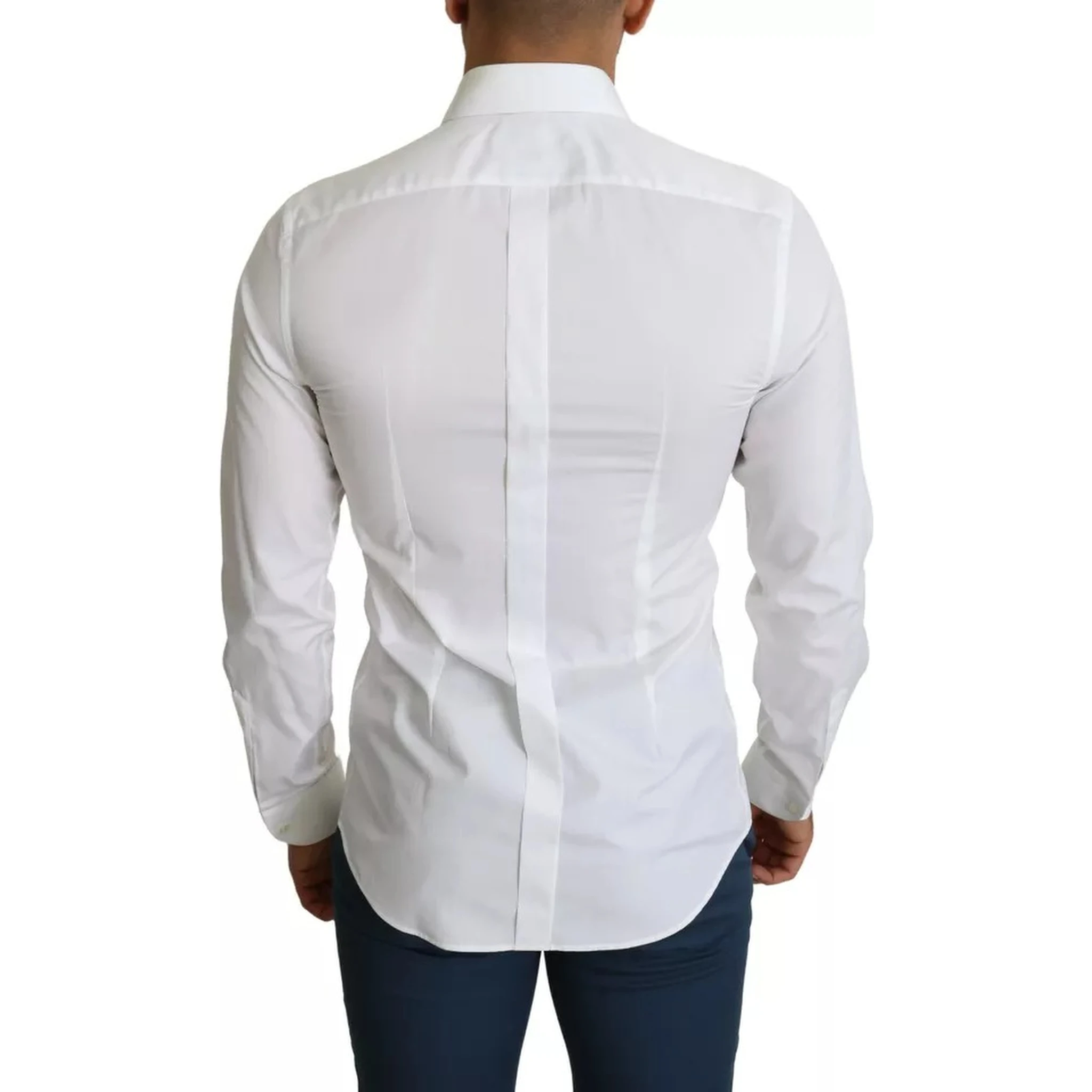 White Formal Tuxedo Dress GOLD Shirt