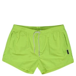 Yellow Polyester Swim Shorts