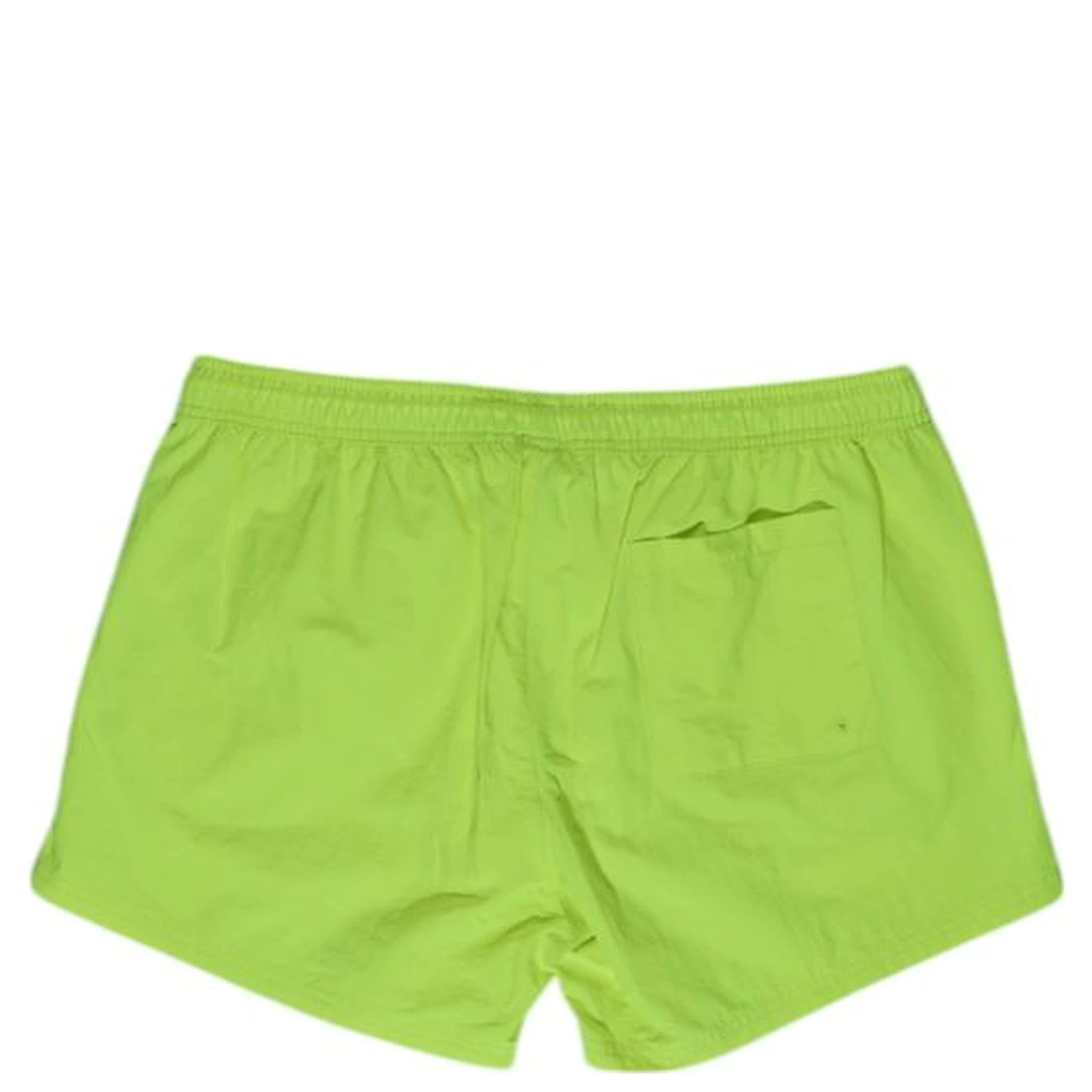Yellow Polyester Swim Shorts