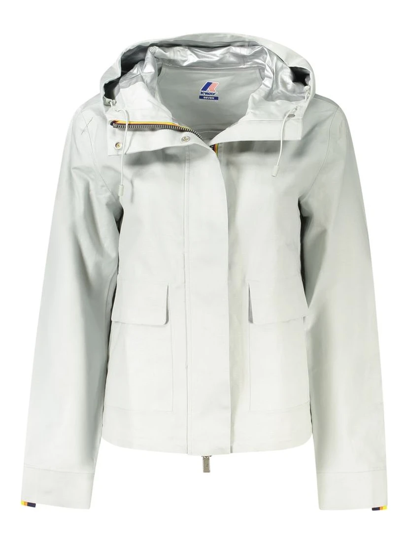 Gray Cotton Jackets & Coat