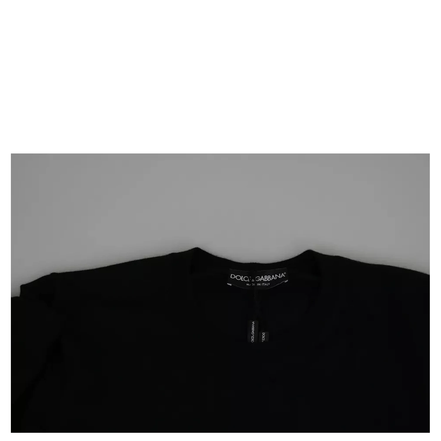 Black Cashmere Crew Neck Sweatshirt Sweater