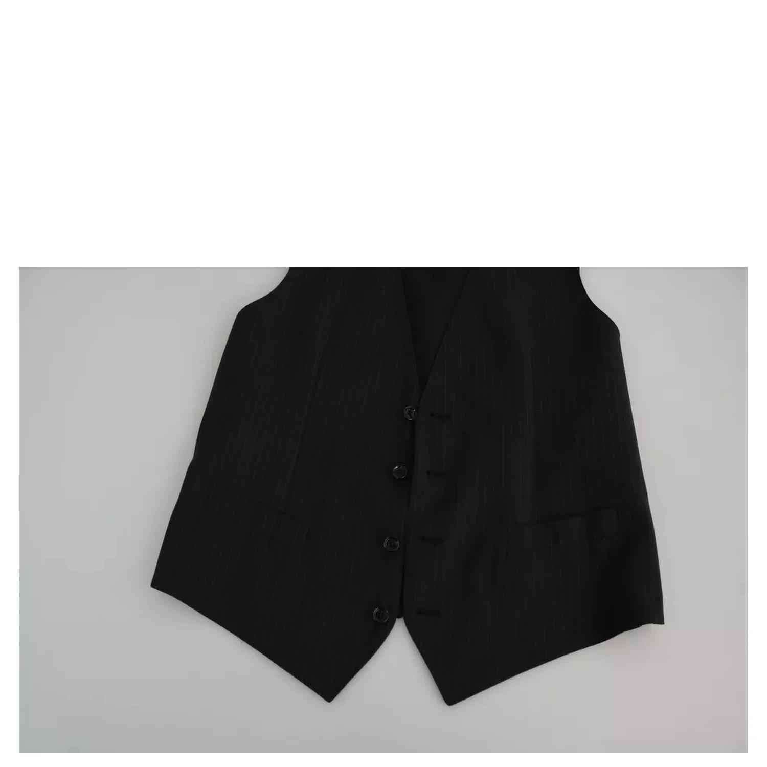 Black Men Formal STAFF Dress Waistcoat Vest