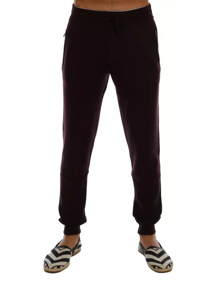Purple Cashmere Gym Training Sport Pants