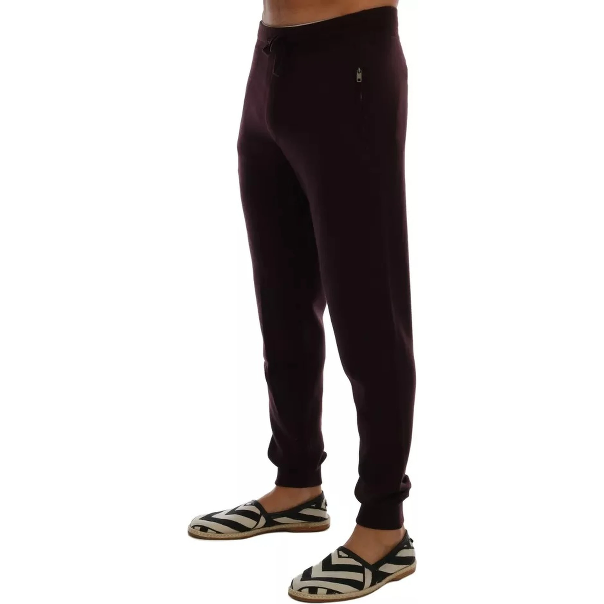 Purple Cashmere Gym Training Sport Pants