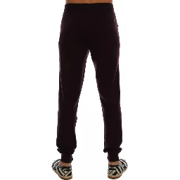 Purple Cashmere Gym Training Sport Pants