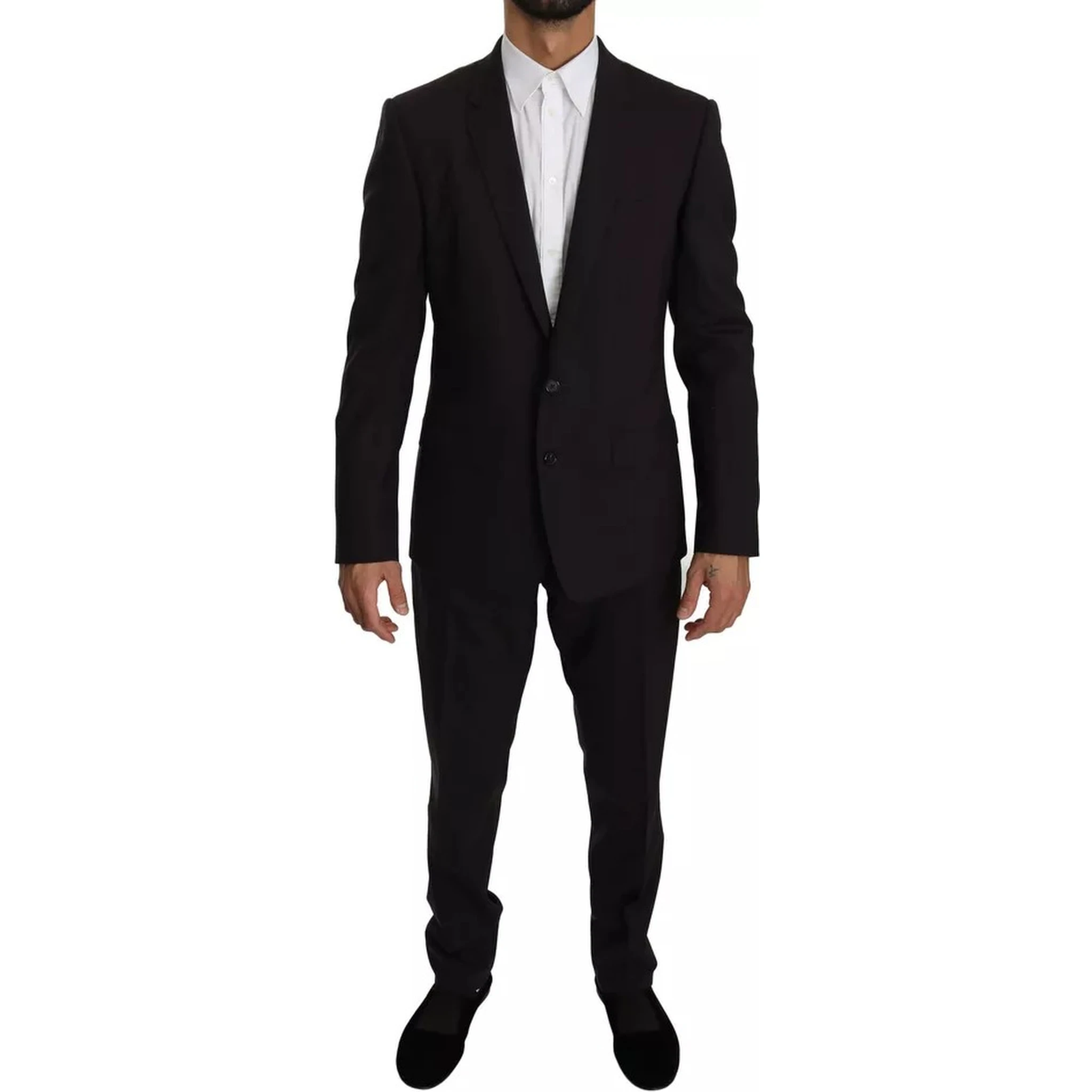 Purple MARTINI Wool Stretch 2 Piece Suit