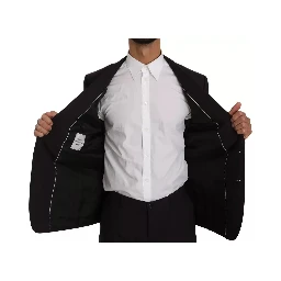 Purple MARTINI Wool Stretch 2 Piece Suit