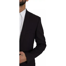 Purple MARTINI Wool Stretch 2 Piece Suit