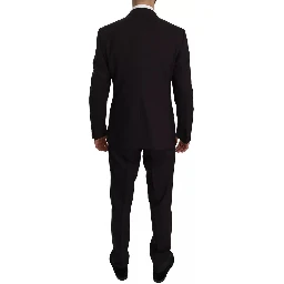 Purple MARTINI Wool Stretch 2 Piece Suit