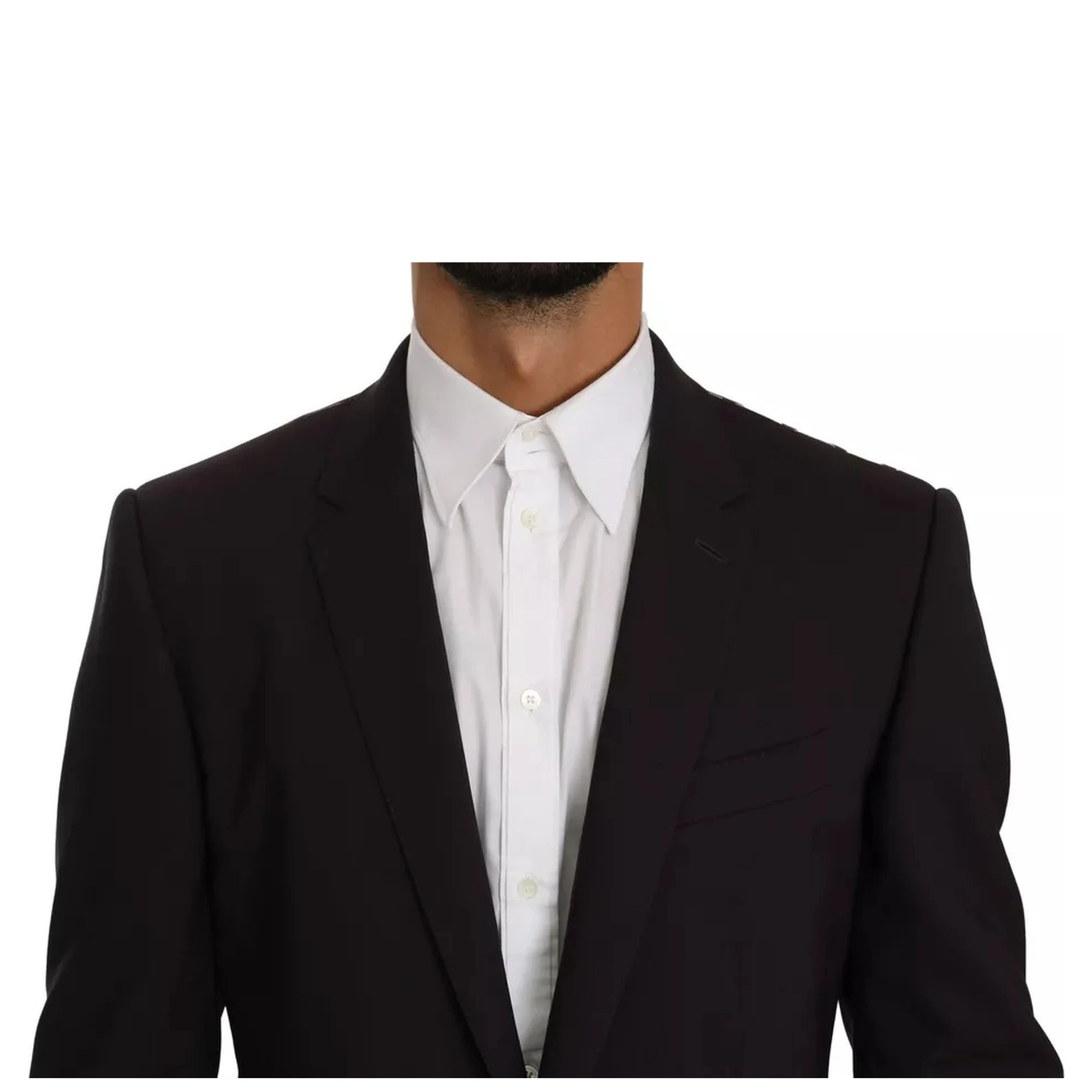 Purple MARTINI Wool Stretch 2 Piece Suit