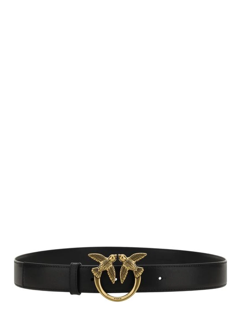 Black Calf Leather Bos Taurus Regular Belt