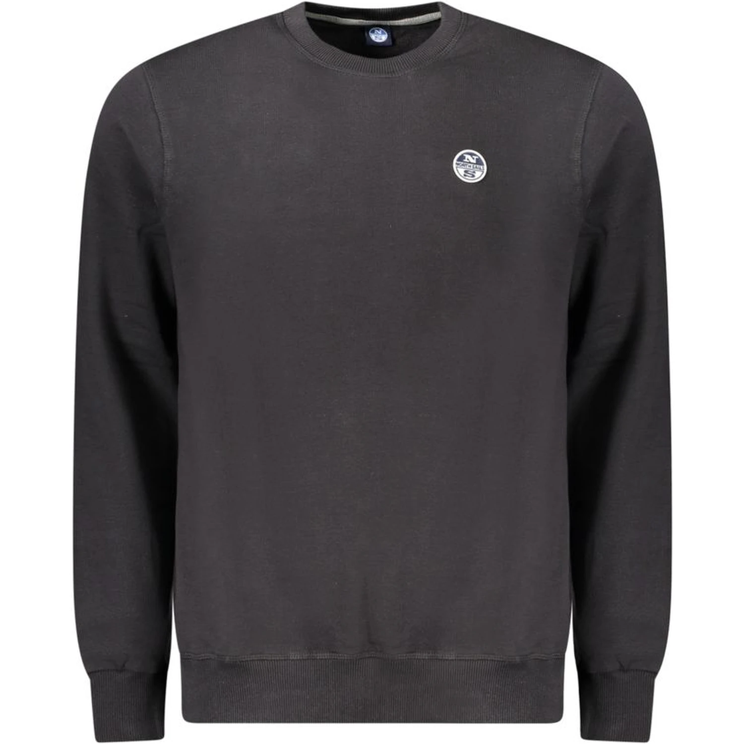 Black Cotton Sweatshirt