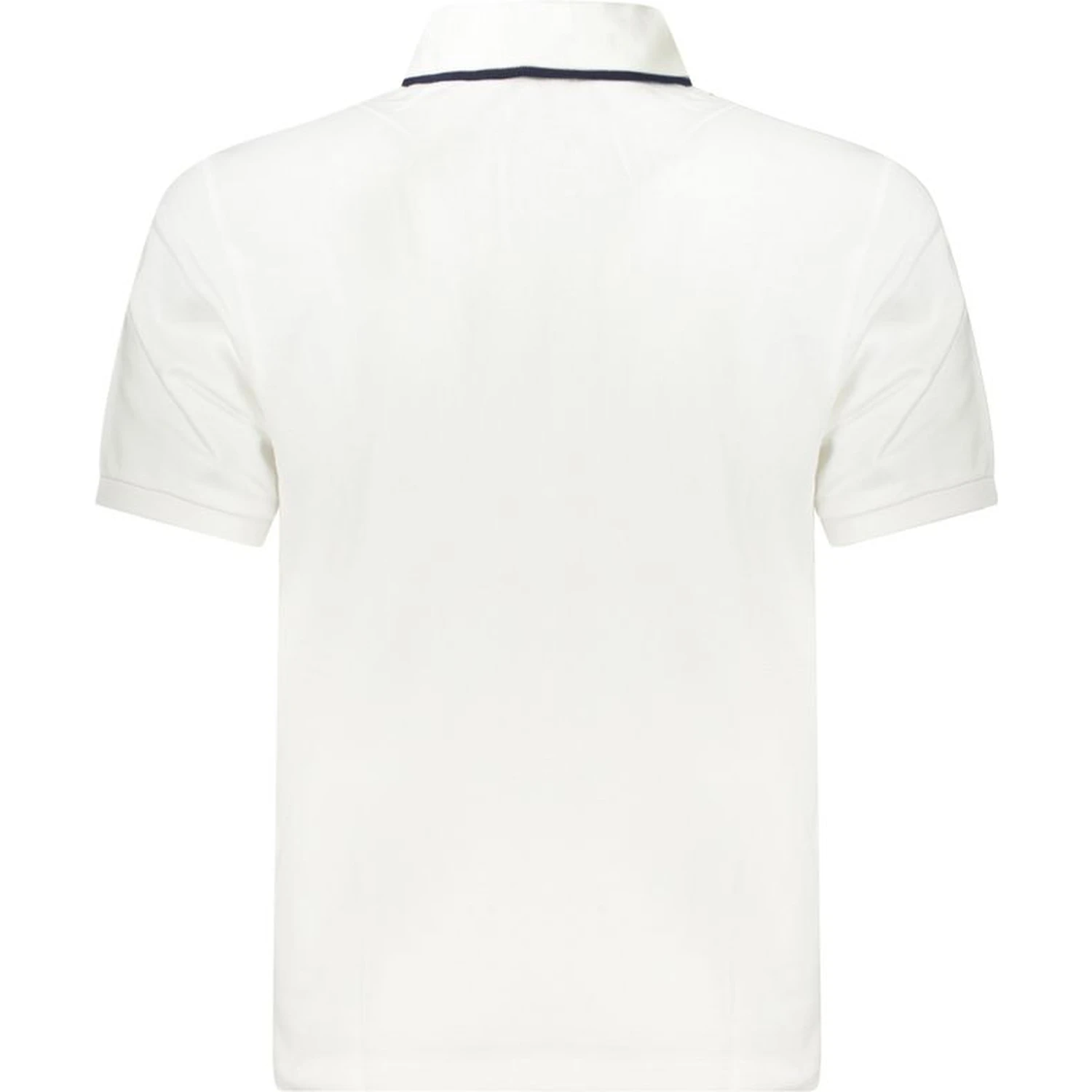 White Cotton Polo Shirt