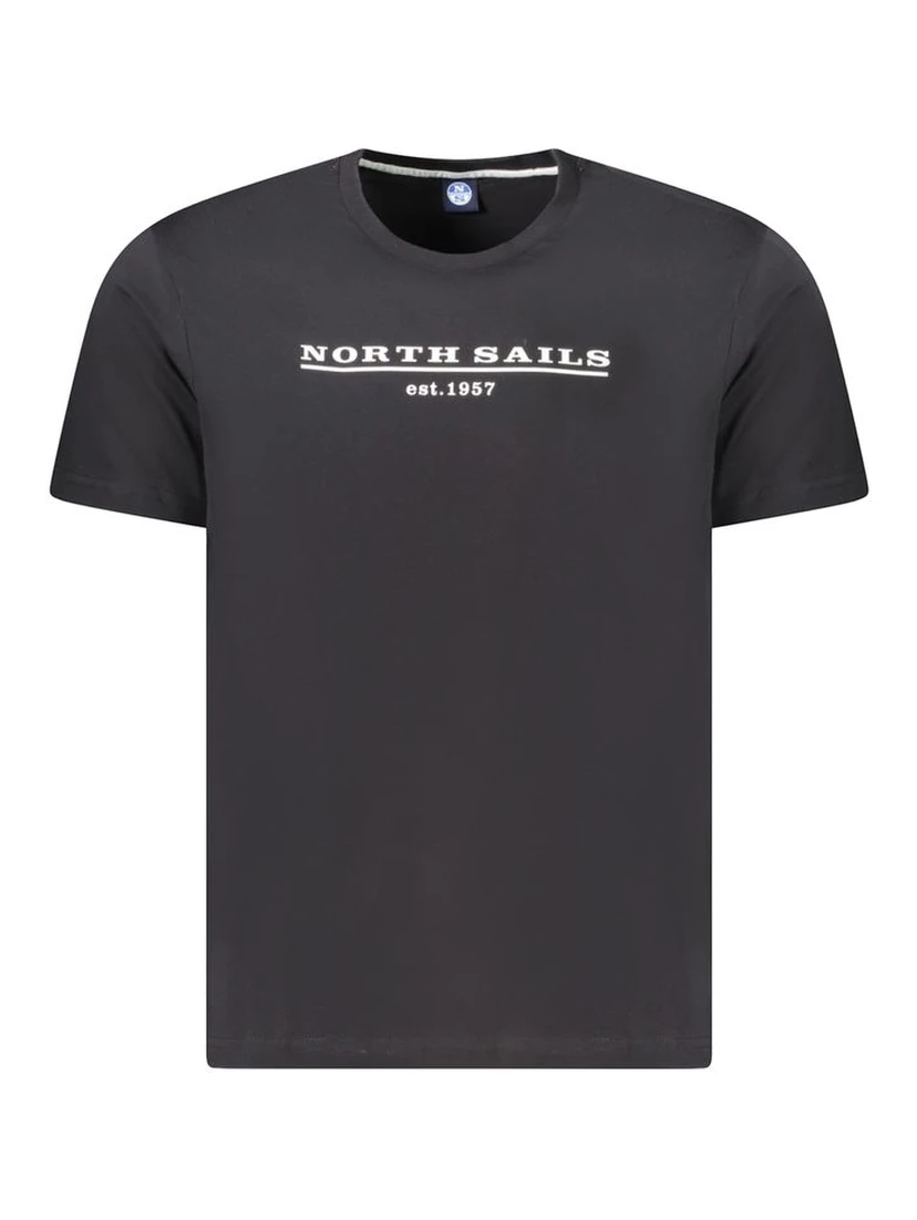 Black Cotton T-Shirt