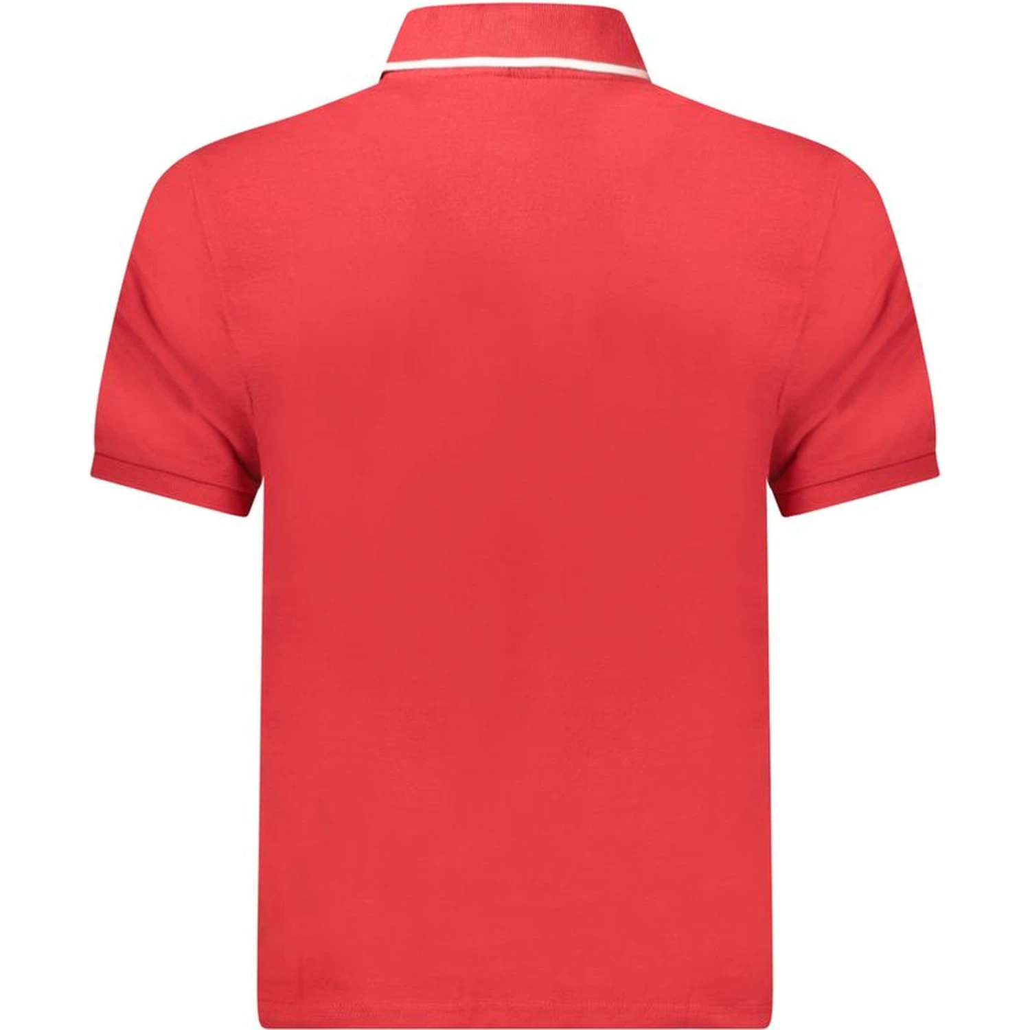 Red Cotton Polo Shirt