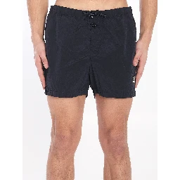 Slim swim trunks