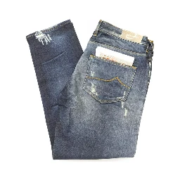 Blue Cotton Jeans & Pant